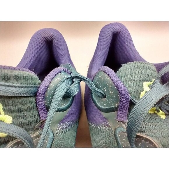 Nike Flex Experience Run 11 Running Shoes Mens 11.5 Black Purple Teal DD9284-301 - Picture 9 of 15